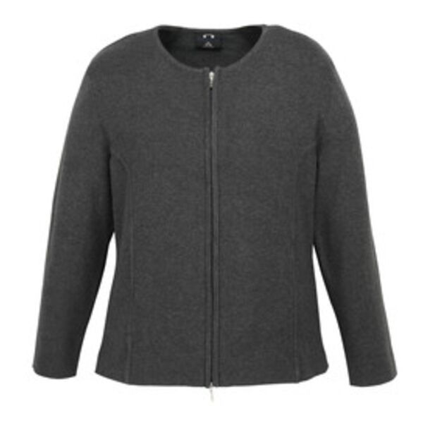 Womens 2-Way Zip Cardigan Thumbnail