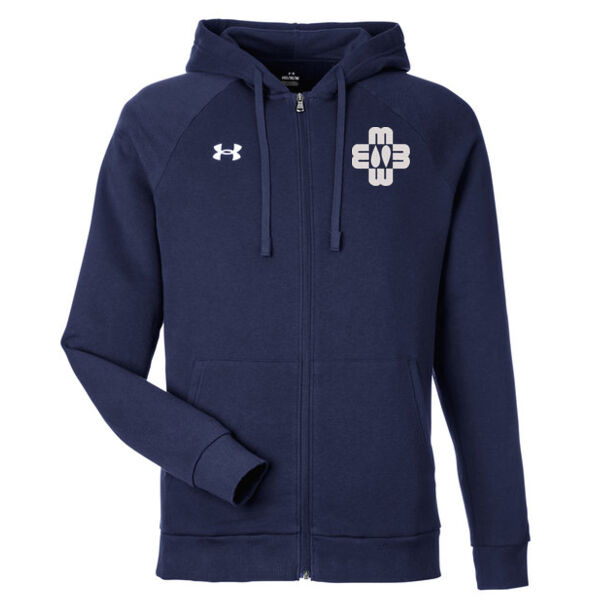Embroidered Under Armour Men's Rival Fleece Full-Zip Thumbnail
